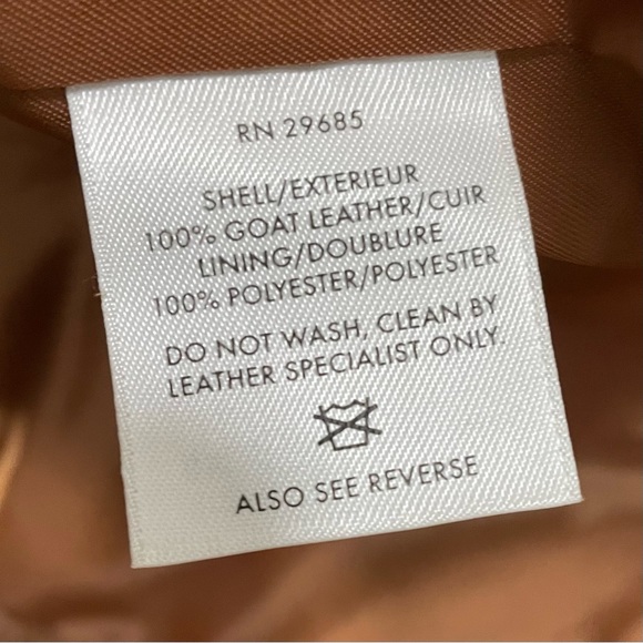 PENDLETON Vintage Goat Leather Jacket Large - Picture 7 of 10